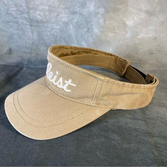 Titleist Footjoy FJ Visor Hat Cap Pro V1 Adjustable Hook & Loop Navy Golf - Picture 2 of 7